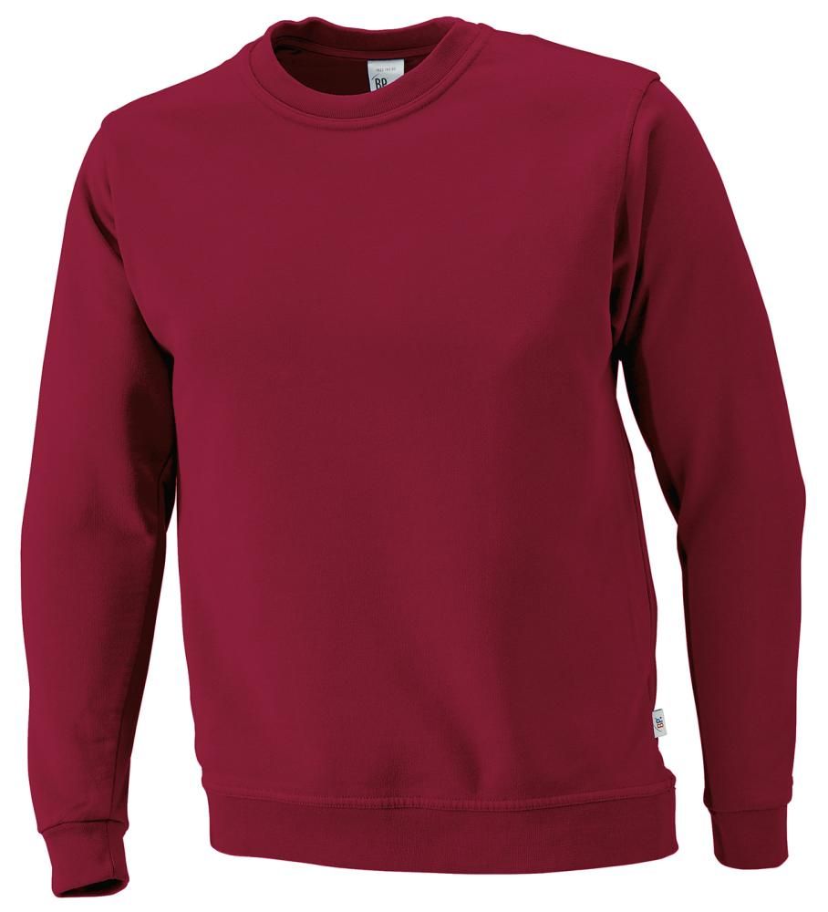 Da./Herren-Sweatshirt 1623 193,Gr.3XL,bordeaux