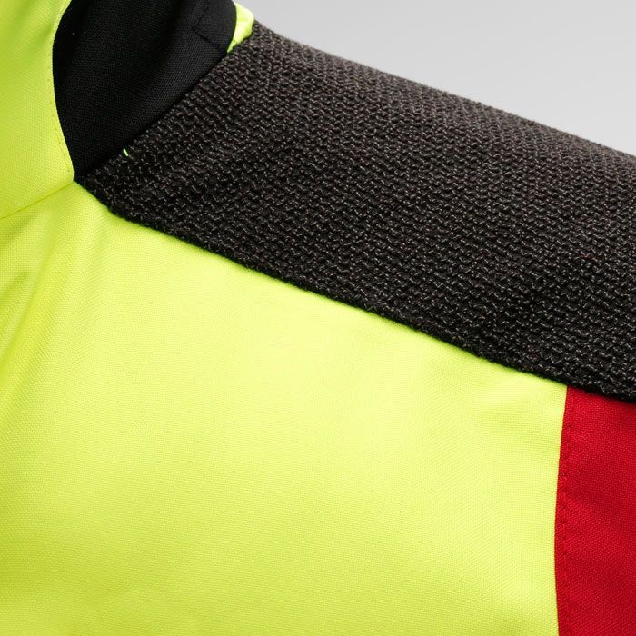PSS X-treme Regenjacke Rain gelb/rot - Gr. XL