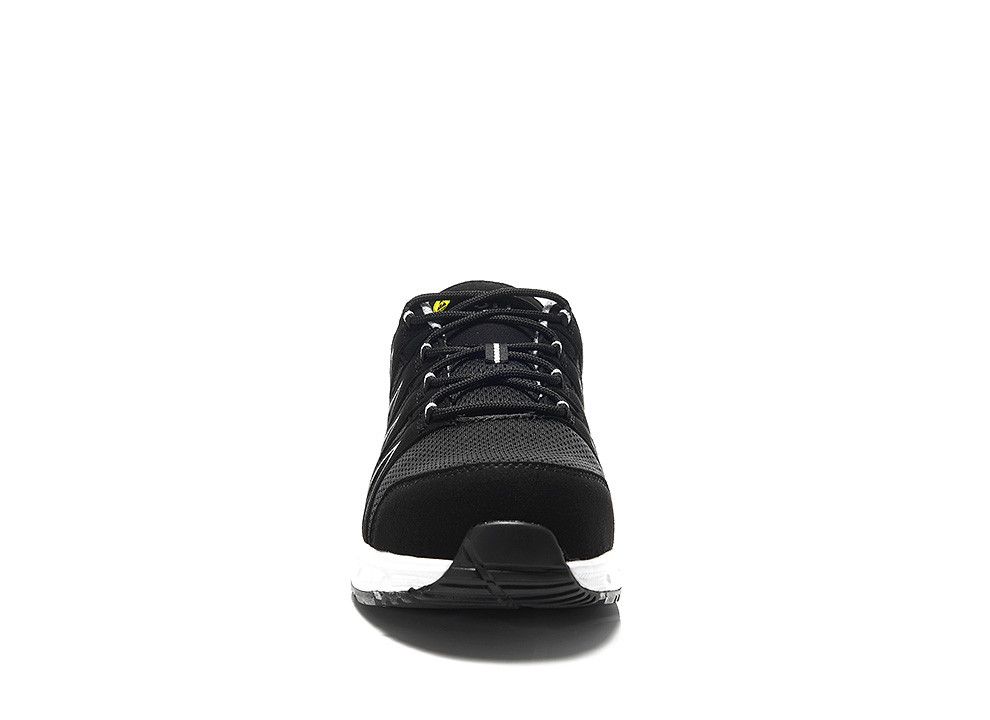 Sicherheitshalbschuh jo_SPEEDY black-silver Low ESD S1PS, Gr. 36