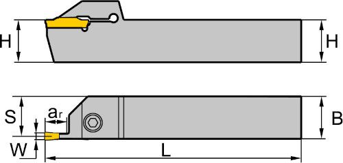 Stechhalter; links; Schaft=16x16; W=2,5mm