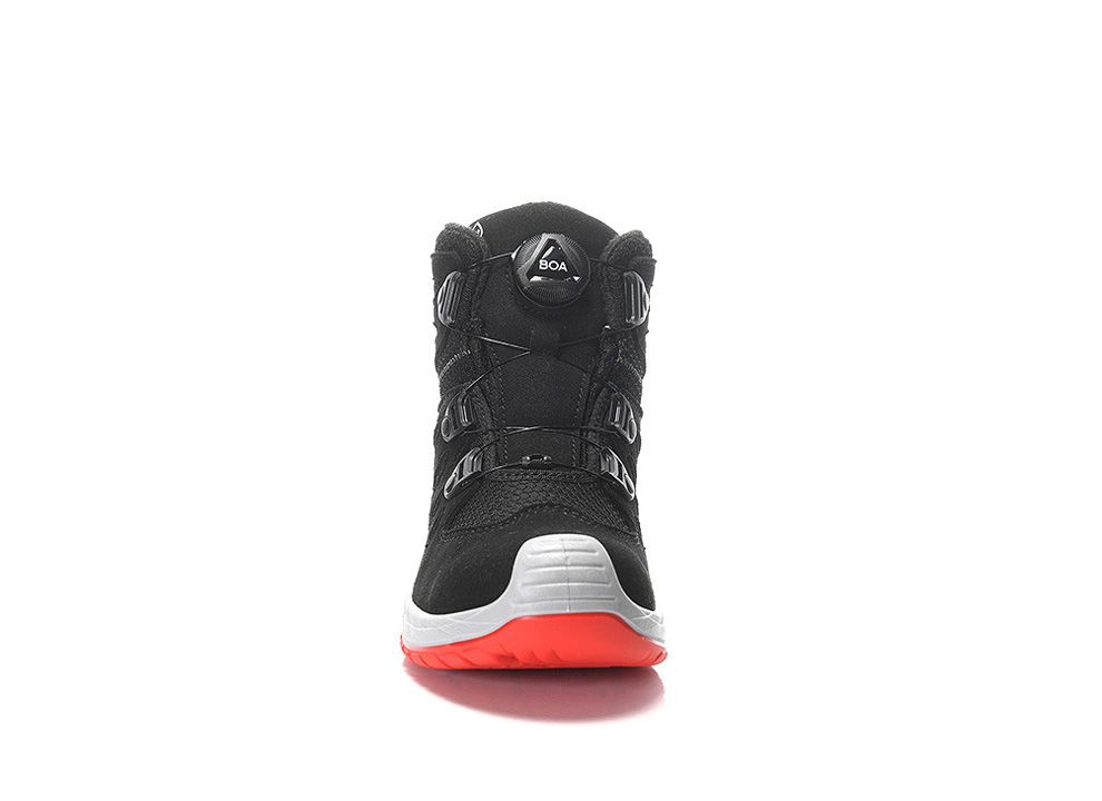 ELTEN MADDOX Kids BOA® Winter Sicherheitsstiefel Mid, Schwarz, Gr. 31