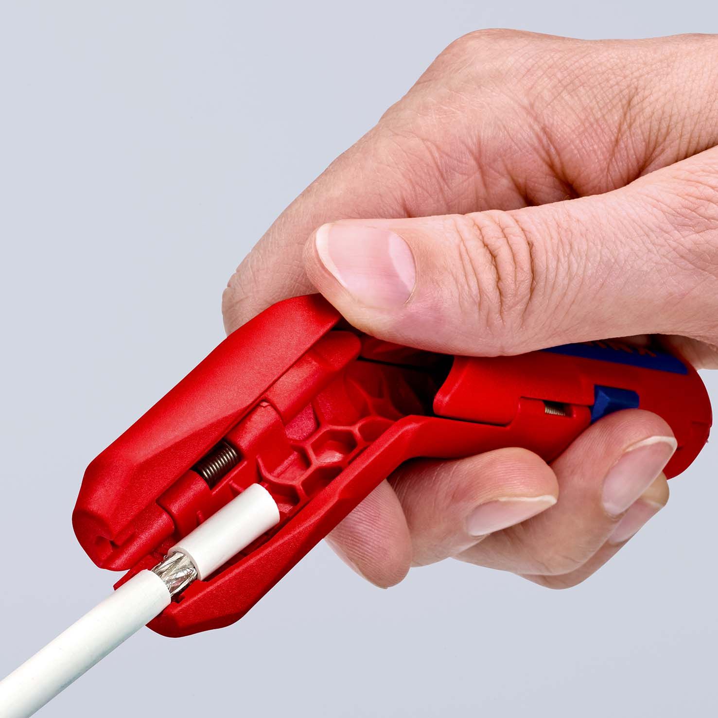KNIPEX ErgoStrip® Universal-Abmantelungswerkzeug für Rechtshänder