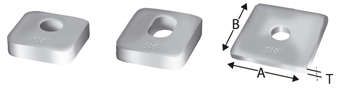 SST U-Scheibe US40/40/10G-B SIMPSON Strong-Tie