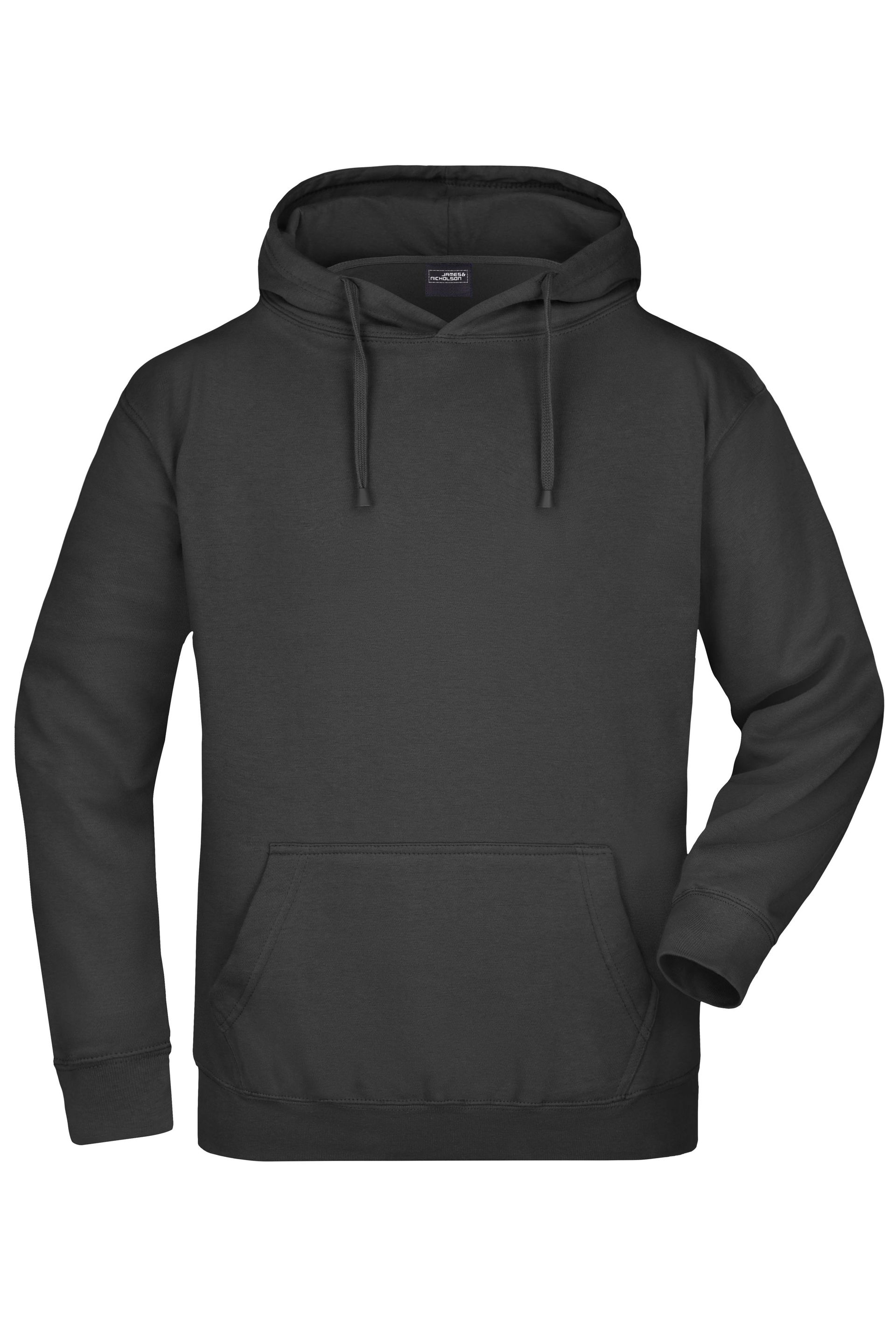 James & Nicholson JN047 Sweatshirt, Schwarz, Gr. S