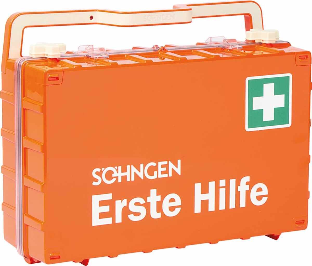 Erste-Hilfe-Koffer, DYNAMIC-GLOW L, DIN 13169orange