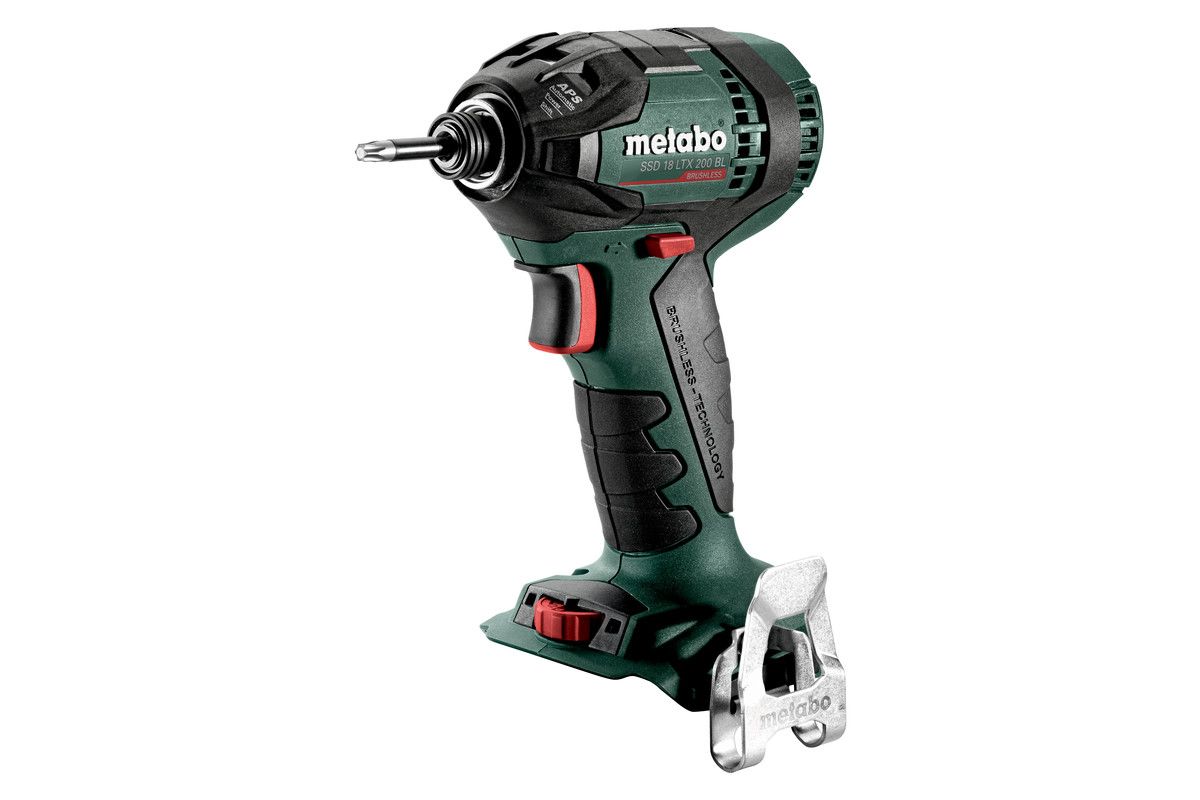 Akku Schlagschrauber soloSSD 18 LTX 200 BL Metabo ohne Akku ohne Ladegerät MetaLoc
