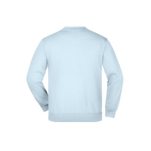 James & Nicholson JN040K Kinder-Sweatshirt, Hellblau, Gr. M