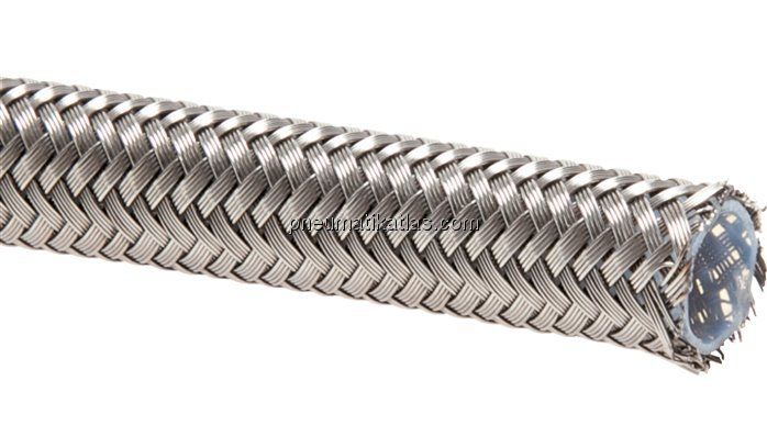 PTFE-Schlauch mit Edelstahlumflechtung DN 6