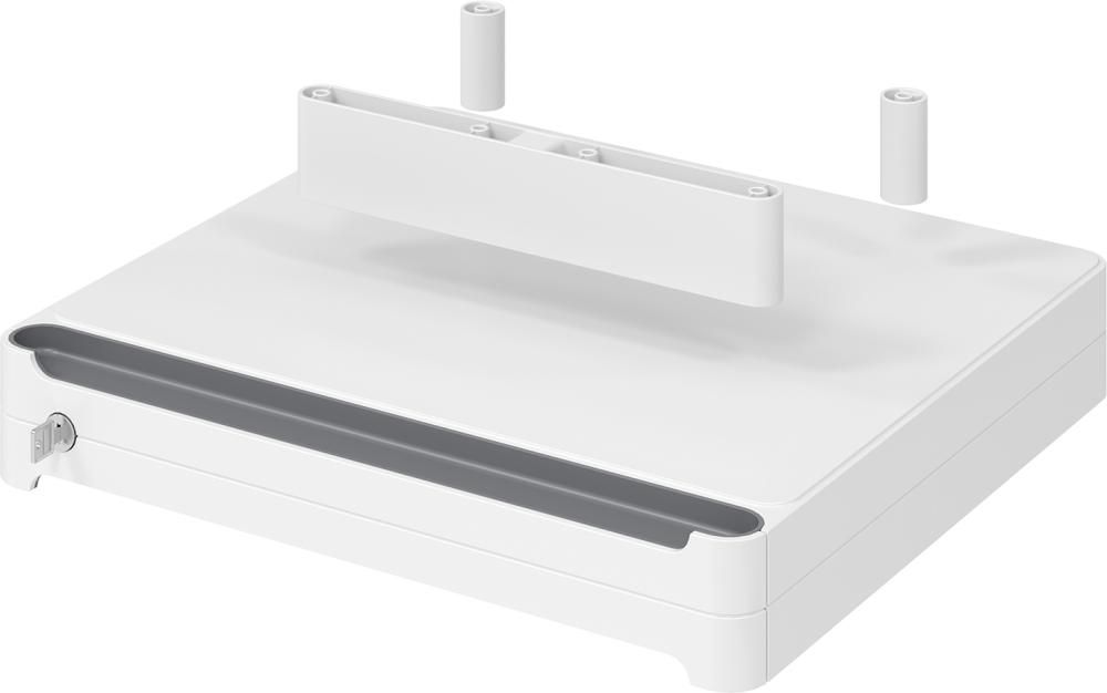 Unterbauschublade weiss B43xT41xH7 cm