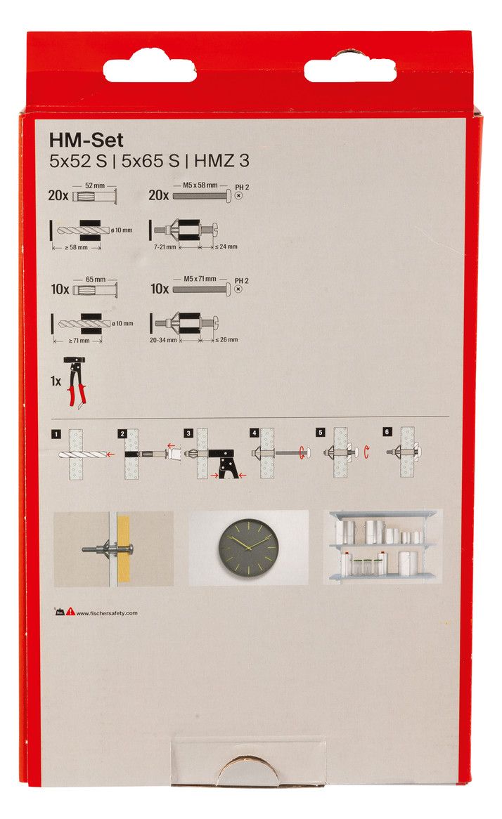 FISCHER Montageset