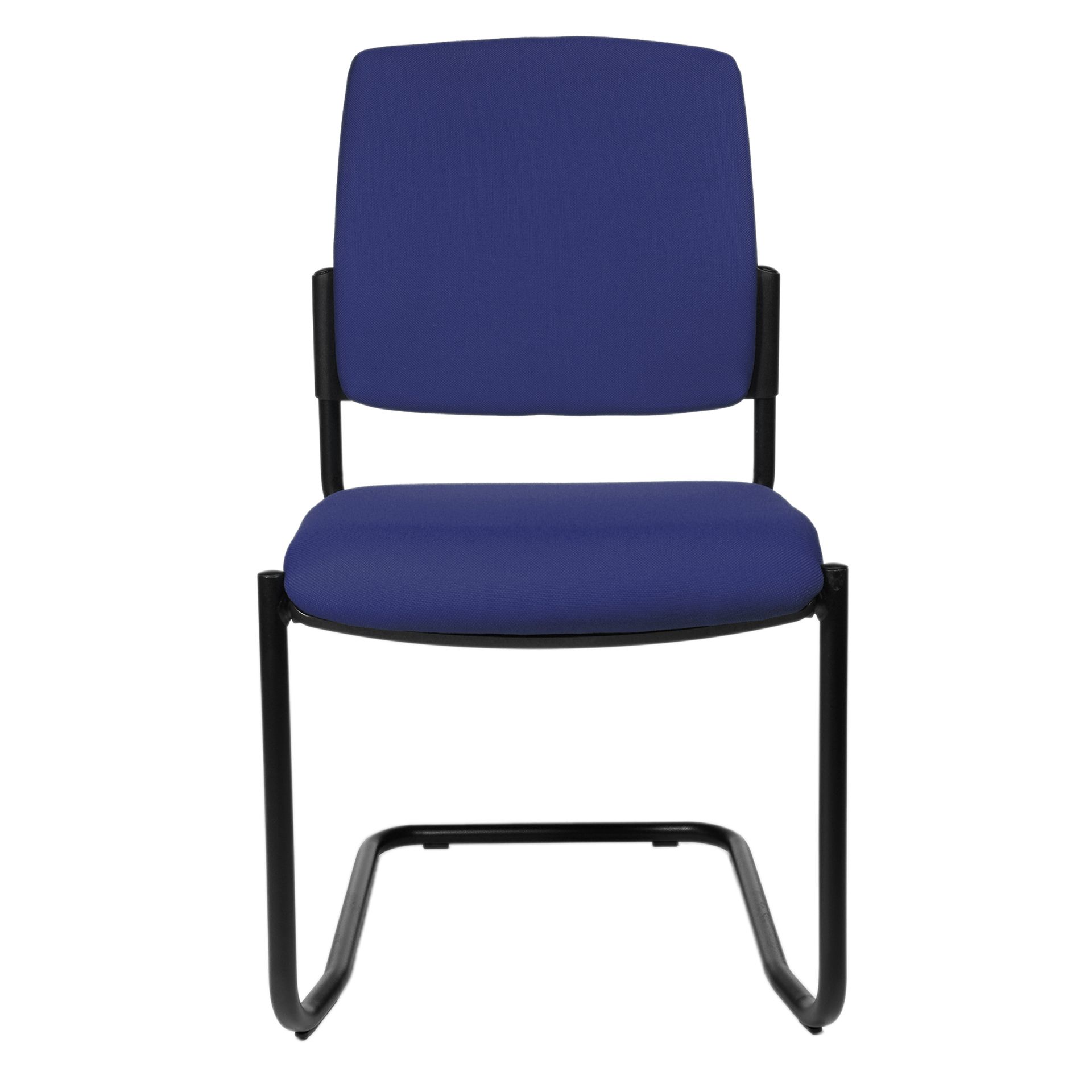 Besucherstuhl B to B 20 o.Arml bl