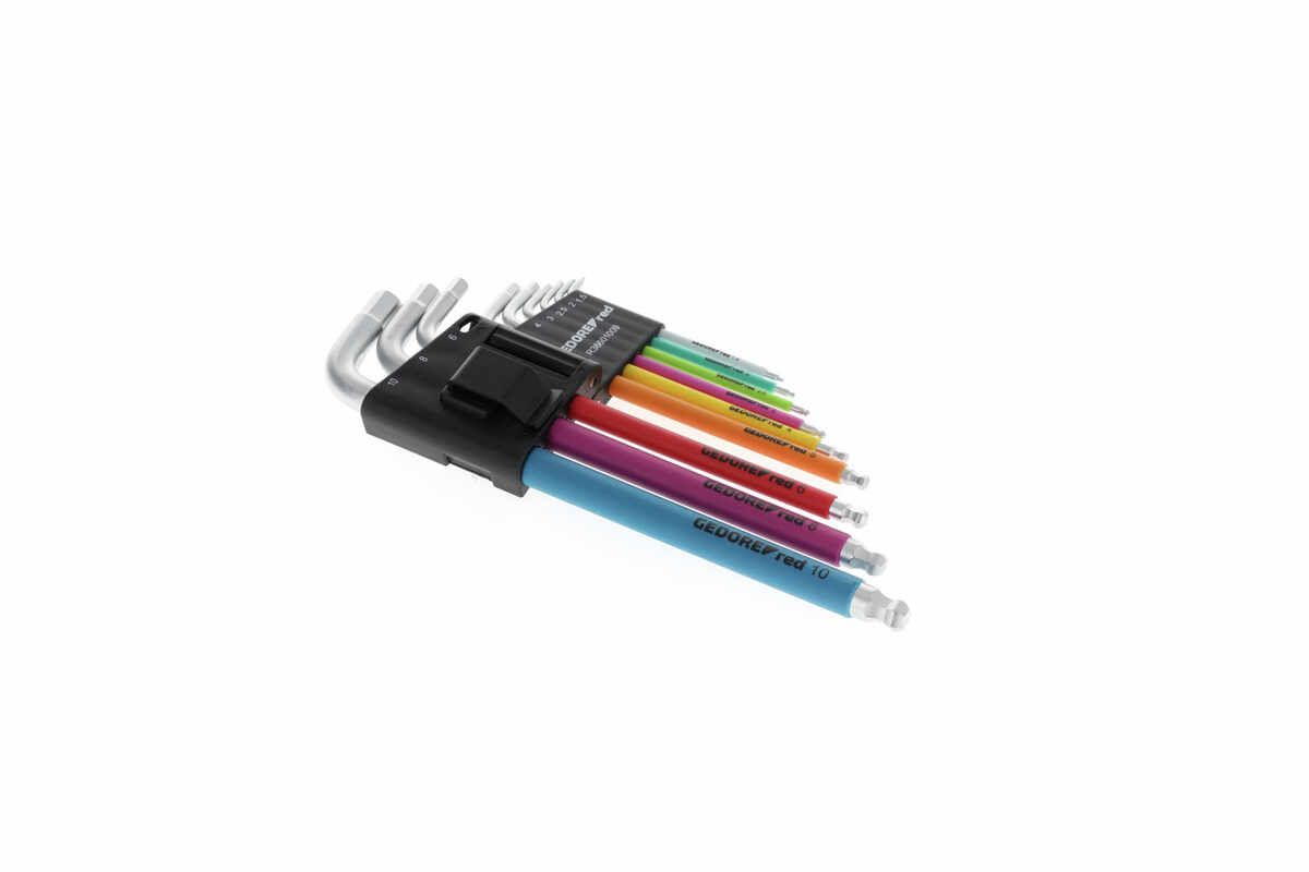 R36601009 Winkelschraubendr.Satz 6kt 1.5-10mm 9tlg