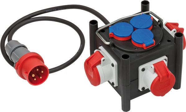 BRENNENSTUHL Gummi-Stromstation, 400V