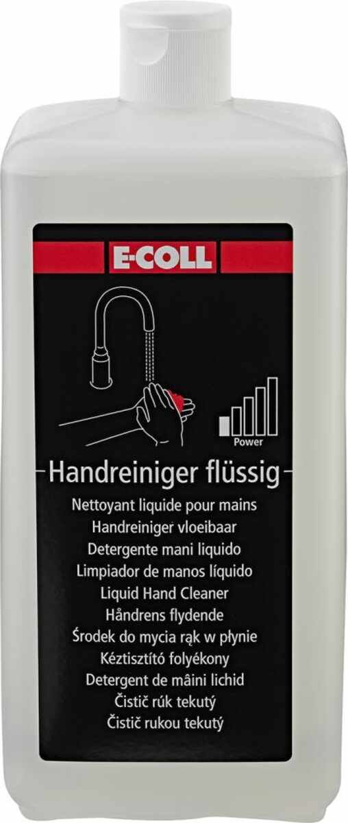 Handreiniger flüssig 1L Flasche E-COLL