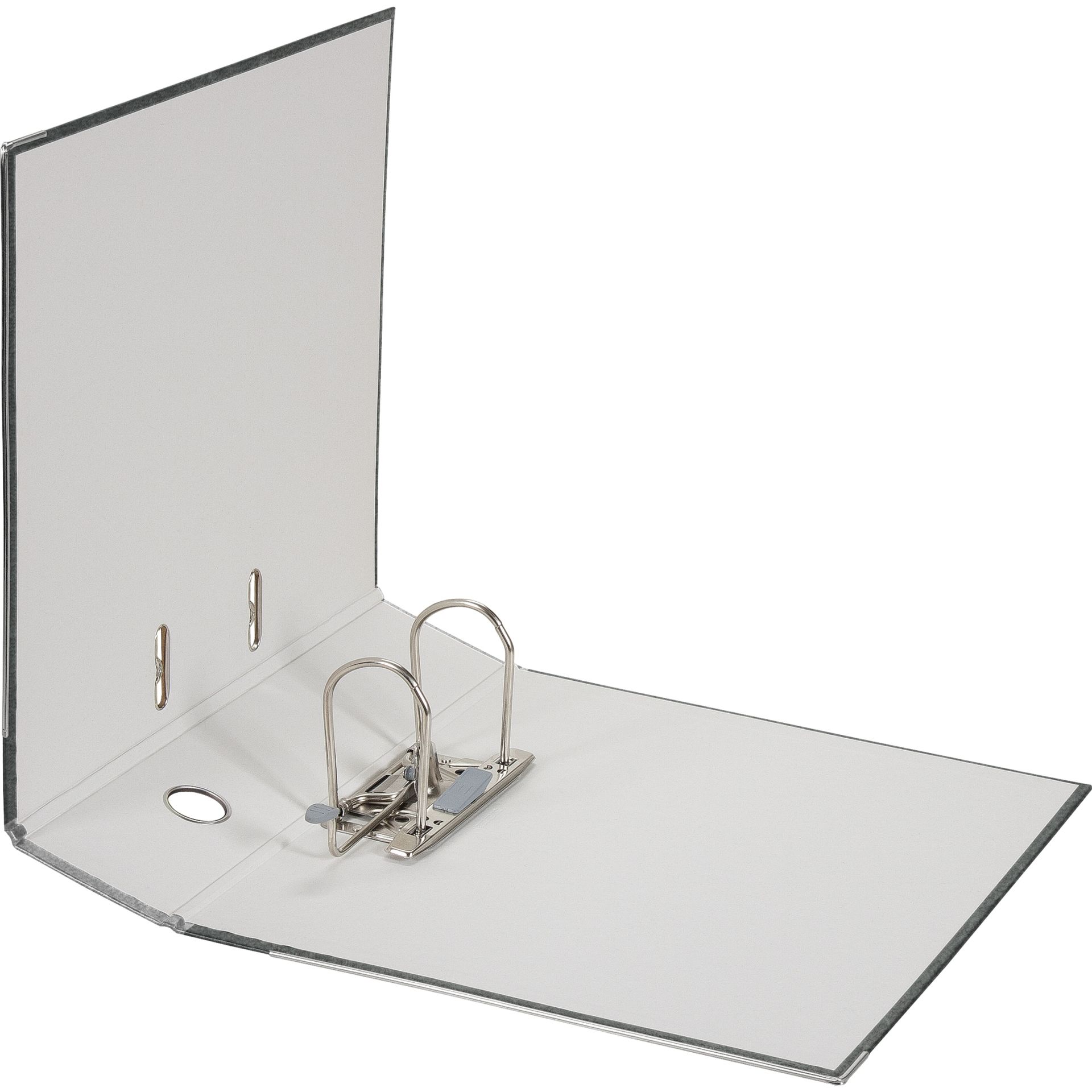 Ordner S80 DIN A4 80mm RC Pappe grau