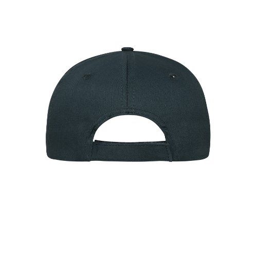 6 Panel Cap mit ungebürsteter Oberfläche