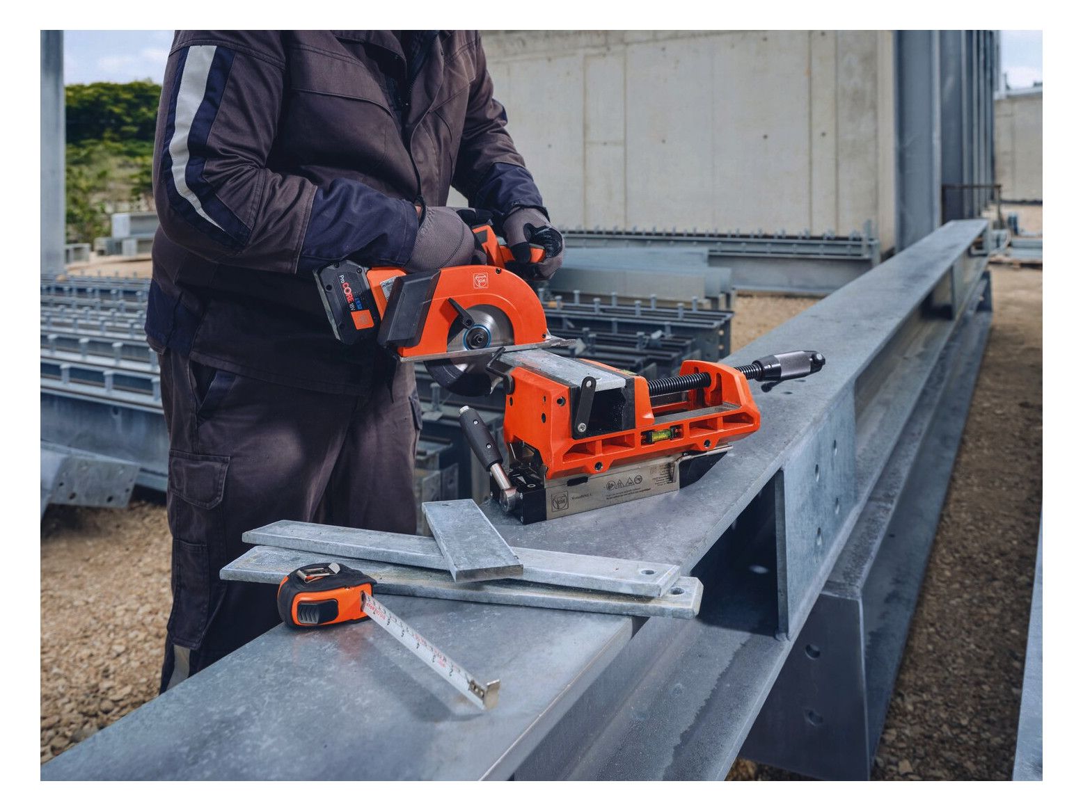 FEIN Schraubstock, VersaMAG Vise 160 L Set