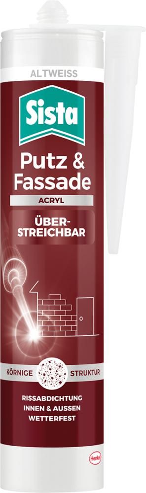 Sista Putz & Fassade 280ml altweiß
