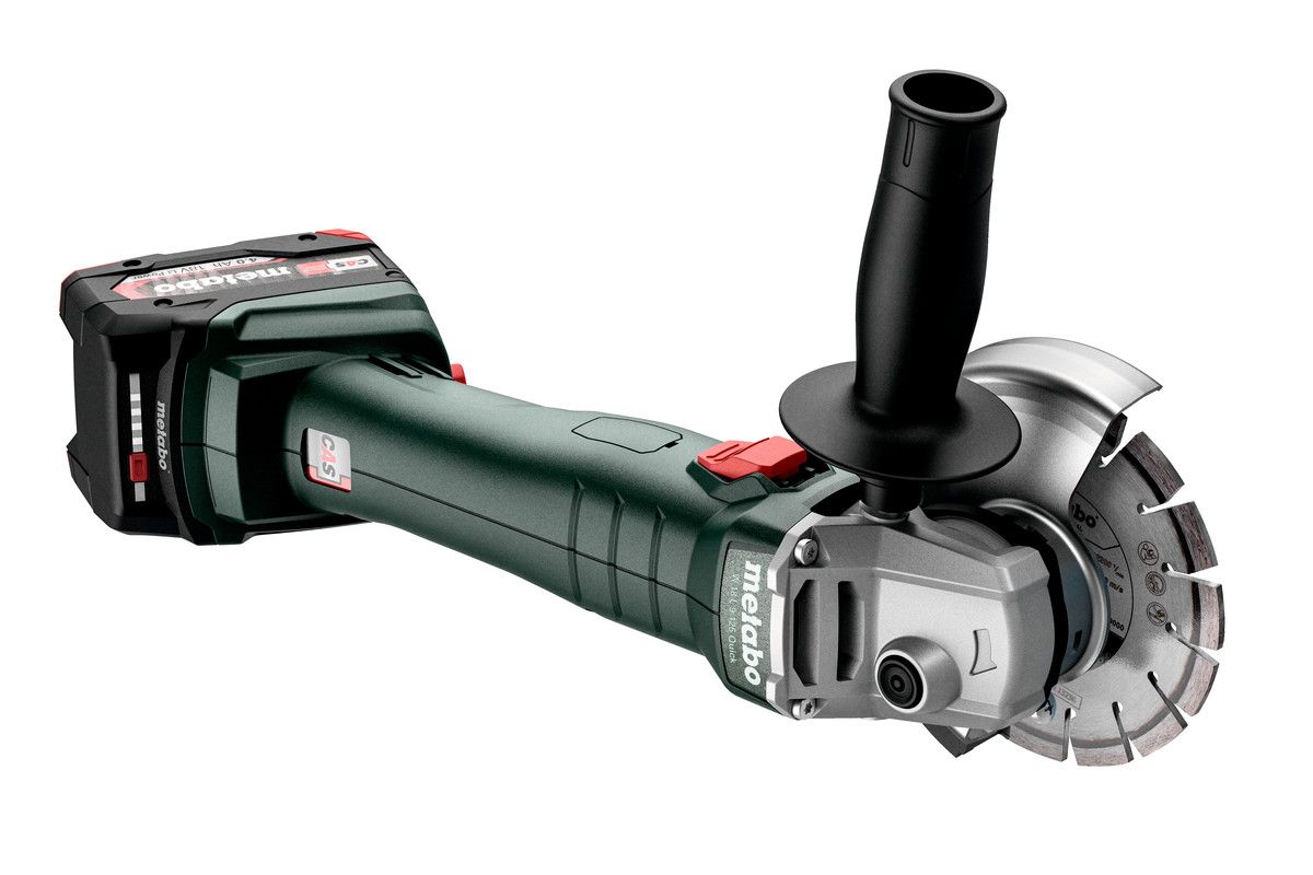Akku-Winkelschleifer soloW 18 L 9-125 Metabo ohne Akku ohne Ladegerät metaBOX