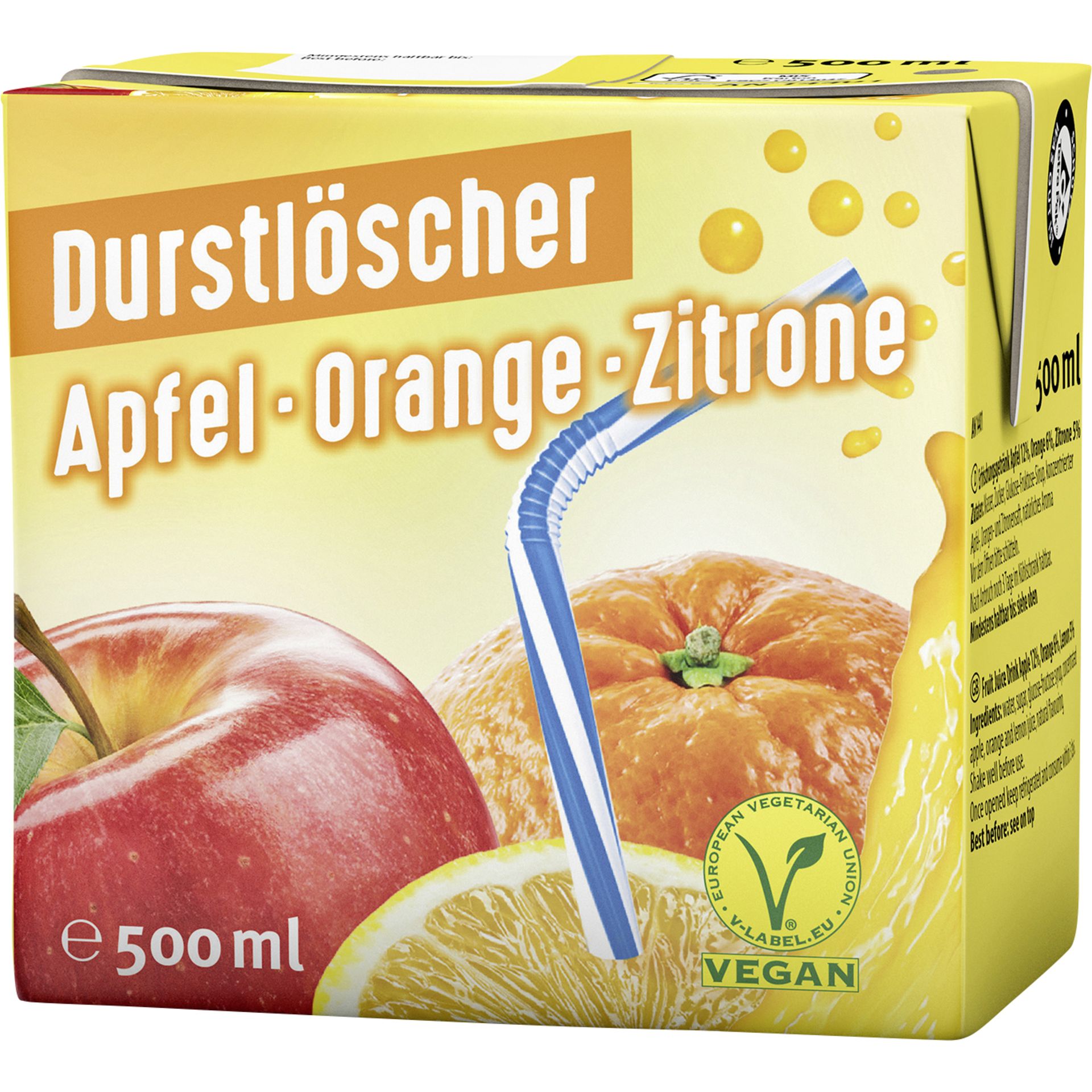 Apfel-Orange-Zitrone TetraPak 0,5l 12St