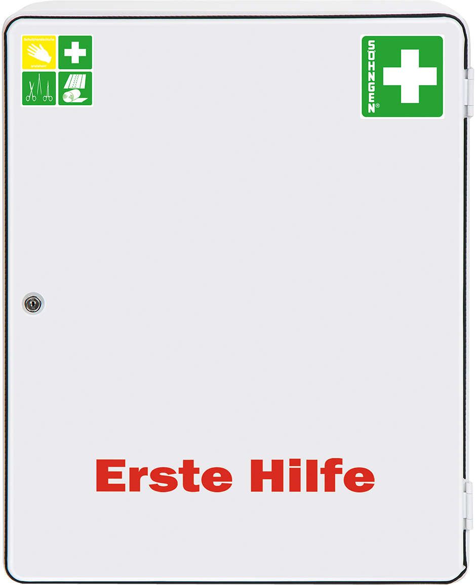 Verbandschr.Madrid,Füll. Standard DIN 13169, weiß