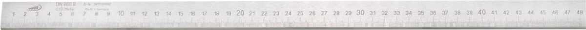 Werkst.Massstab D866B 1000x30x6 mm INOX HP