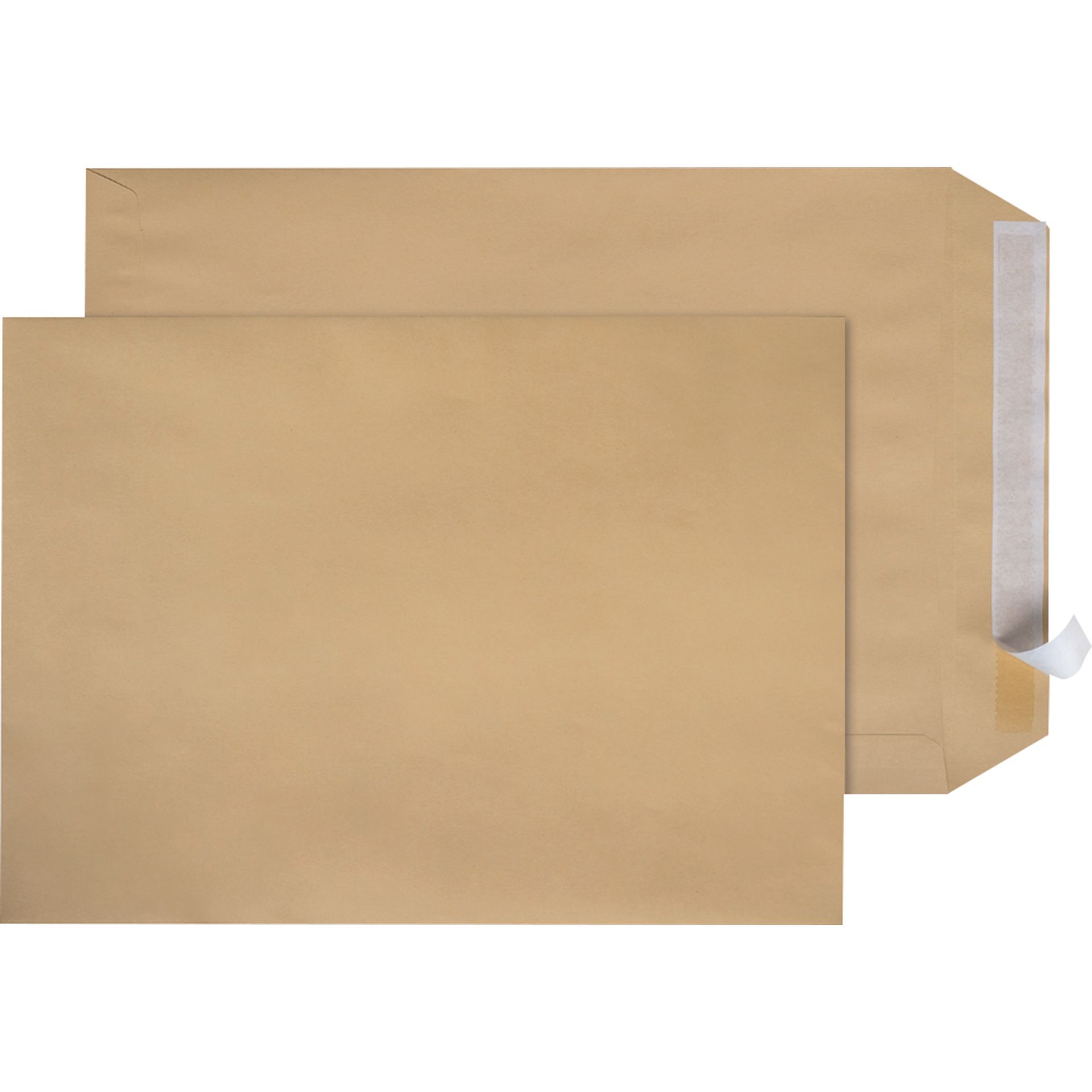 Versandtasche C5 90g oF hk braun 500 St./Pack.