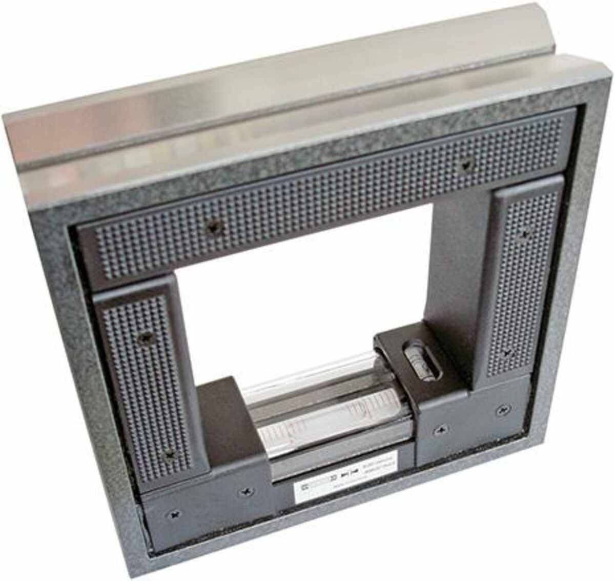 Rahmen-Richtwasserwaage 150x150 mm /0,1 mm /m ROECKLE