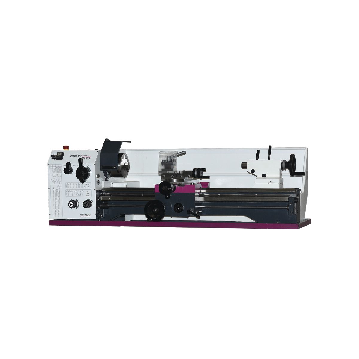 Leit- und Zugspindeldrehmaschine Optimum OPTIturn TM 3110VB