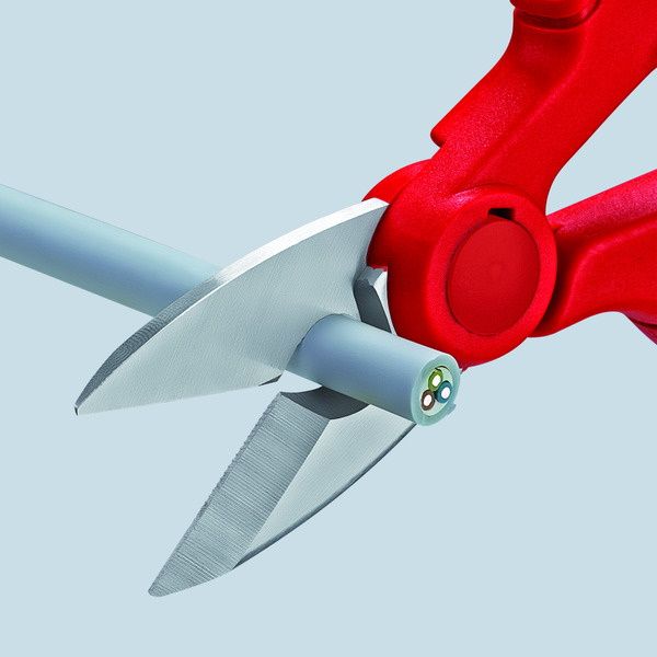 KNIPEX Elektrikerschere, Inox