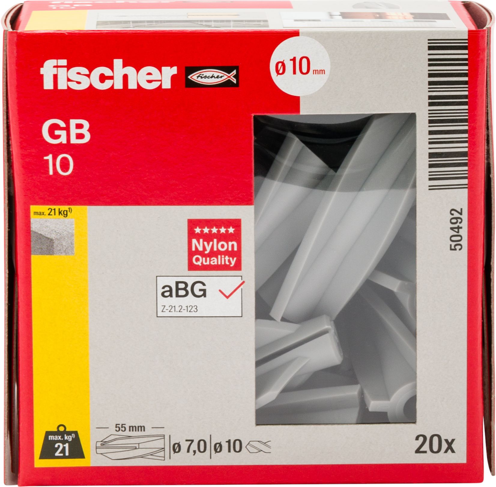 FISCHER Gasbetondübel