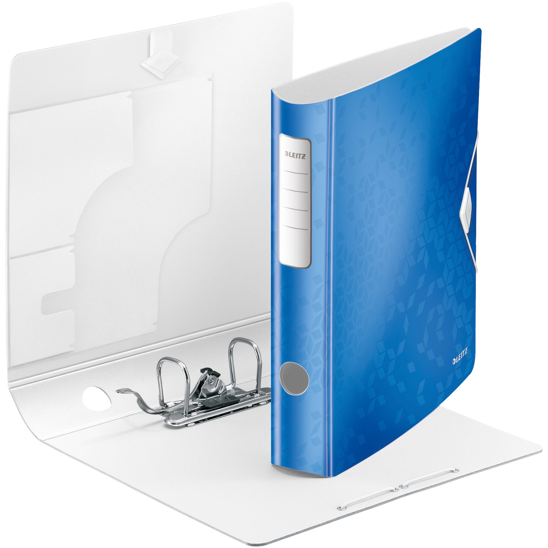 Ordner WOW DIN A4 65mm PP blau