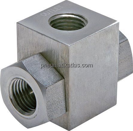 ODER-Ventil, G 1/4", Edelstahl