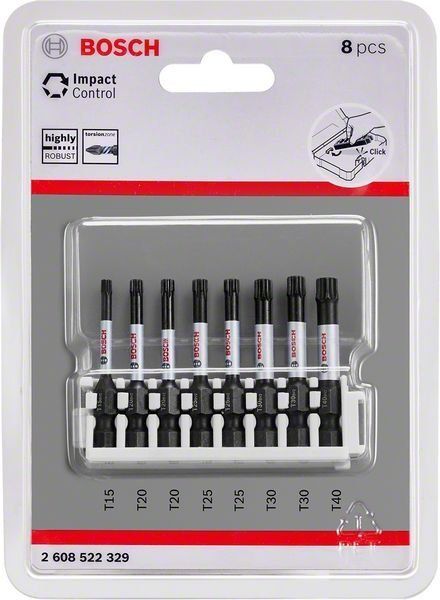 Bosch Schrauberbit Impact Control Power Bit Pack