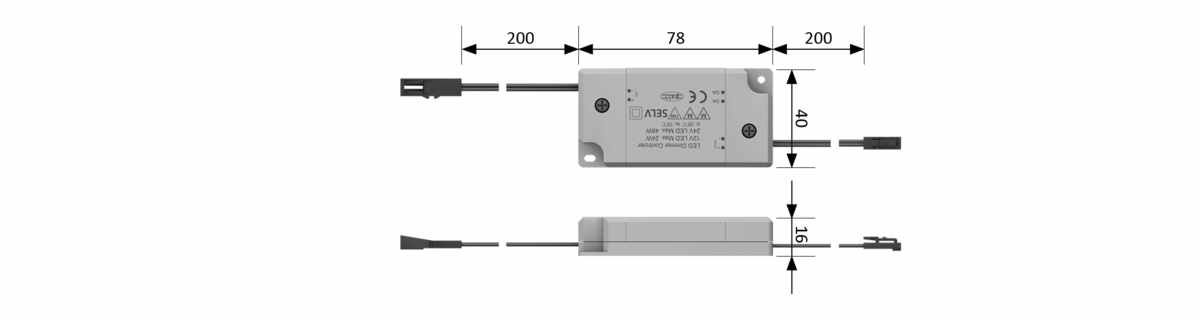 LED-Dimmmodul 12VDC Dali