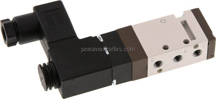 5/2-Wege Magnetventil, M 5, Federrückstellung, 24 V=