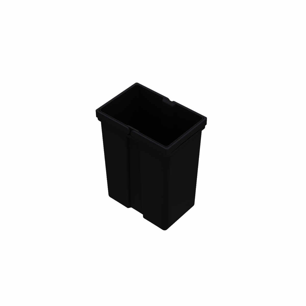 Eimer 8 l, Kunststoff, anthrazit, B x T x H 152 x