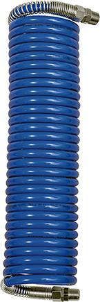 Spiralschlauch PA blau,