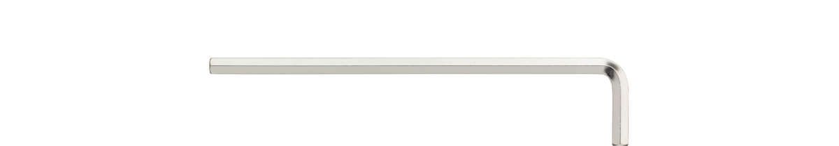 Wiha Stiftschlüssel Sechskant glanzvernickelt 6,0 mm (01208)