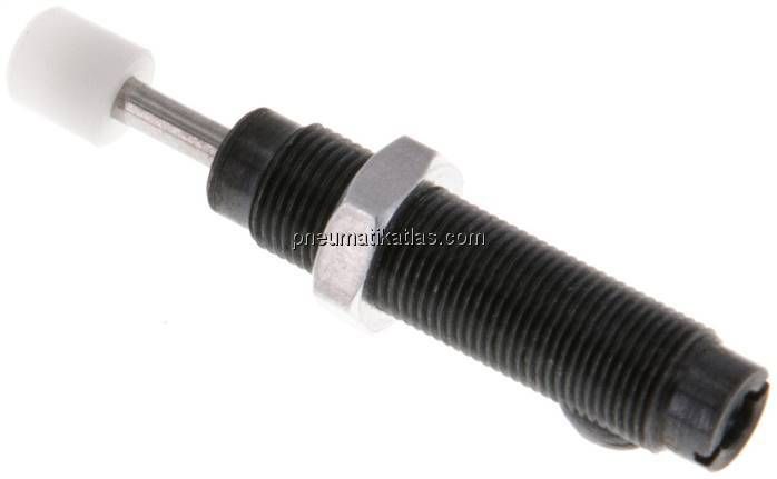 ACE-Stoßdämpfer, M 6x0,5, selbsteinstellend, Hub 5 mm