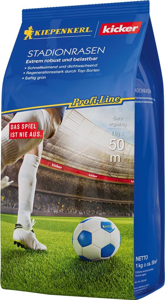 Kicker-Stadionrasen 1 kg Klotzbeutel Profi-Line Kiepenkerl