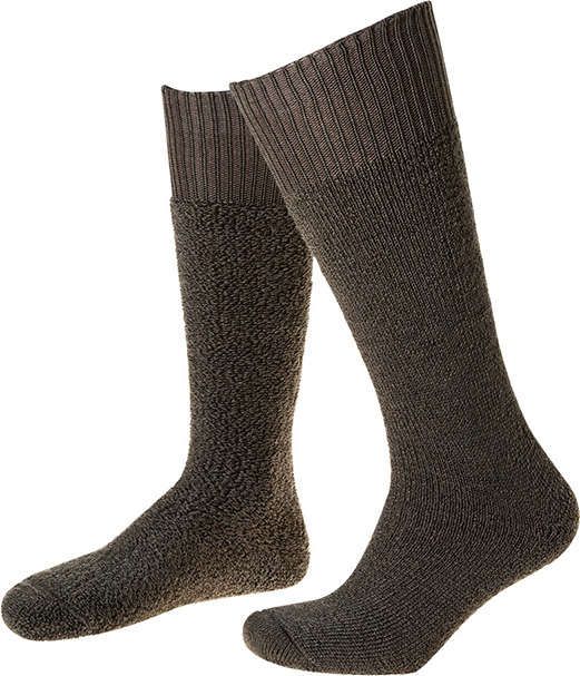 Stiefelsocke,Vollplüsch, Gr. 39-41, grün, FORTIS