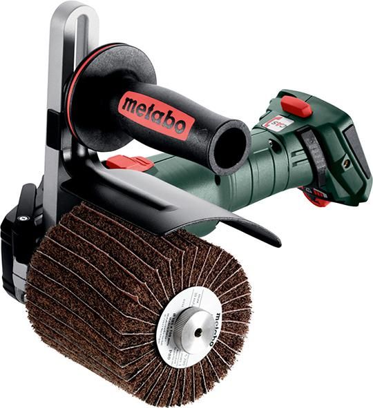 Akku-Satiniermaschi. soloSVB 18 LTX BL 200 Metabo ohne Akku ohne Ladegerät metaBOX