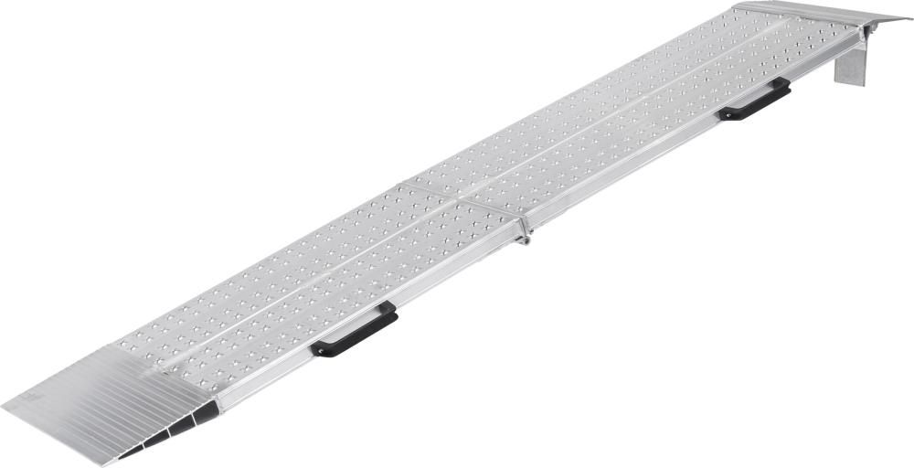 Verladeschiene-Aluminium L2000xB400 mm faltbar Tragkraft 400kg/Paar