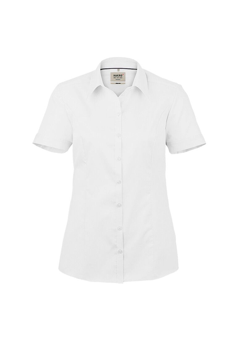 HAKRO 1/2-Arm Bluse Business weiß, 2XS