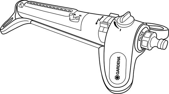 Viereckregner AquaZoom S 18710-20