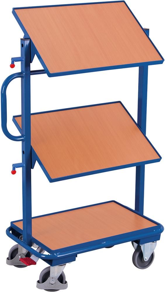 Beistellwagen 200 kg mit Bodenplatten neigbar VarioFit