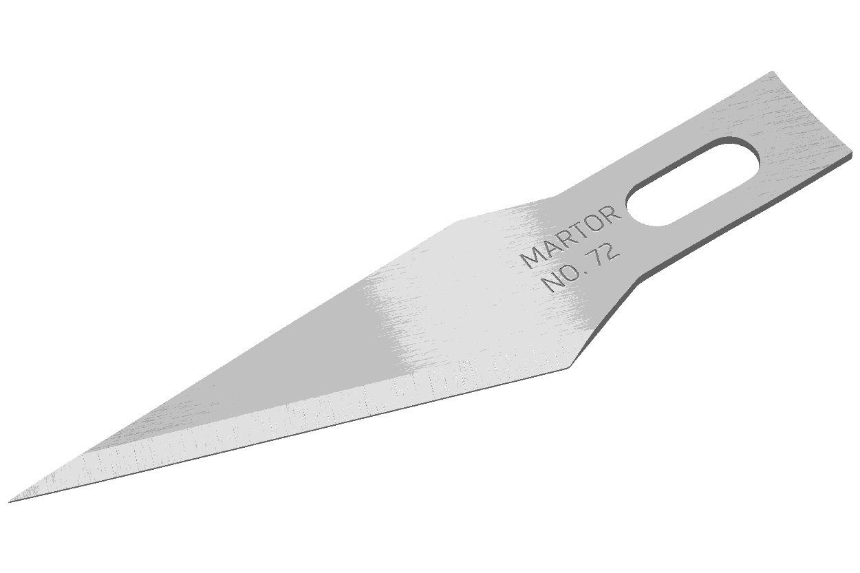 MARTOR Ersatzklinge GRAFIKKLINGE 72 Spezialschliff | 10 Stück
