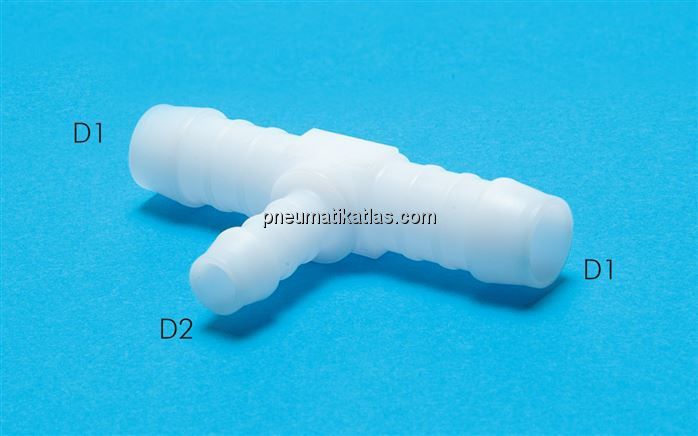 T-Schlauchverbinder 3mm-4mm-3mm, POM