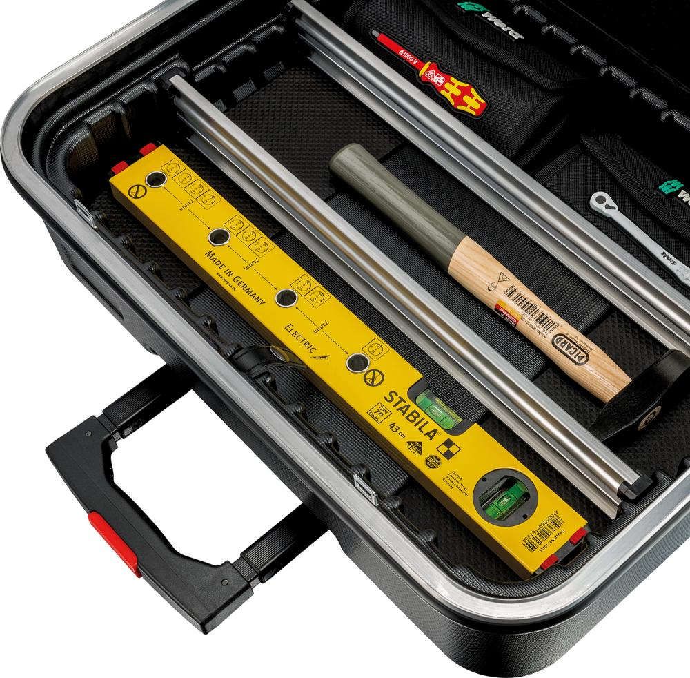 Werkzeugsortiment Twin Elektriker 63-teilig im Trolley Knipex